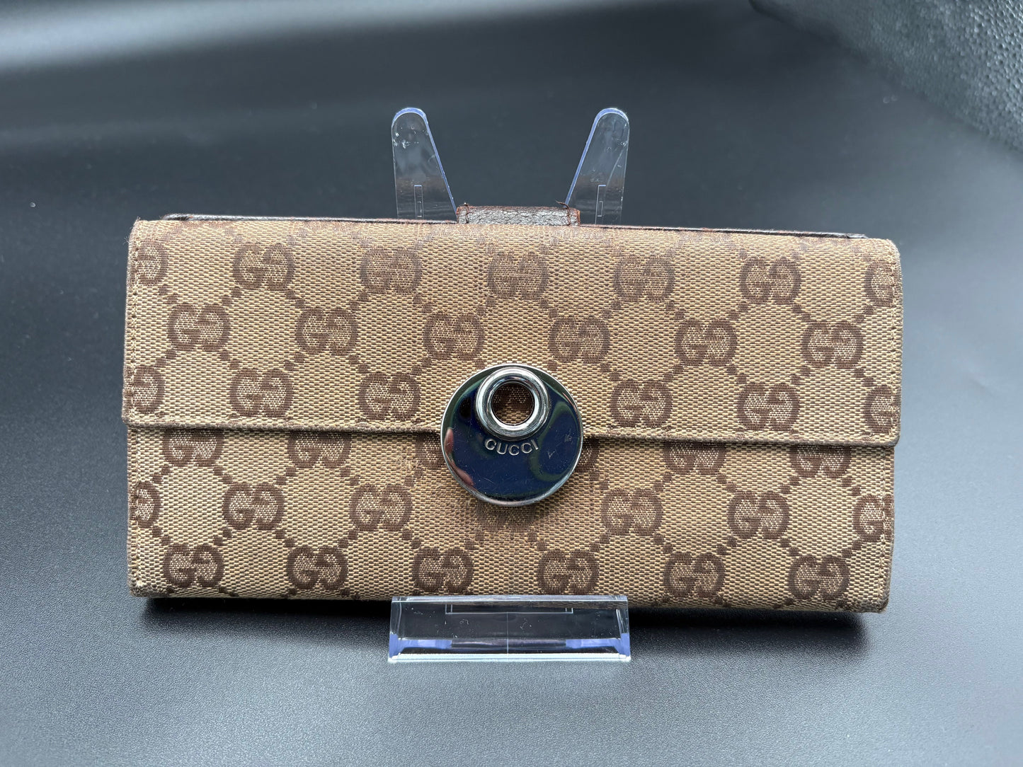 Gucci Long Canvas Wallet