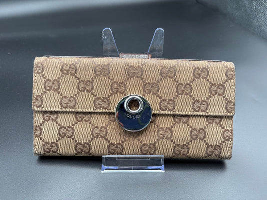 Gucci Long Canvas Wallet