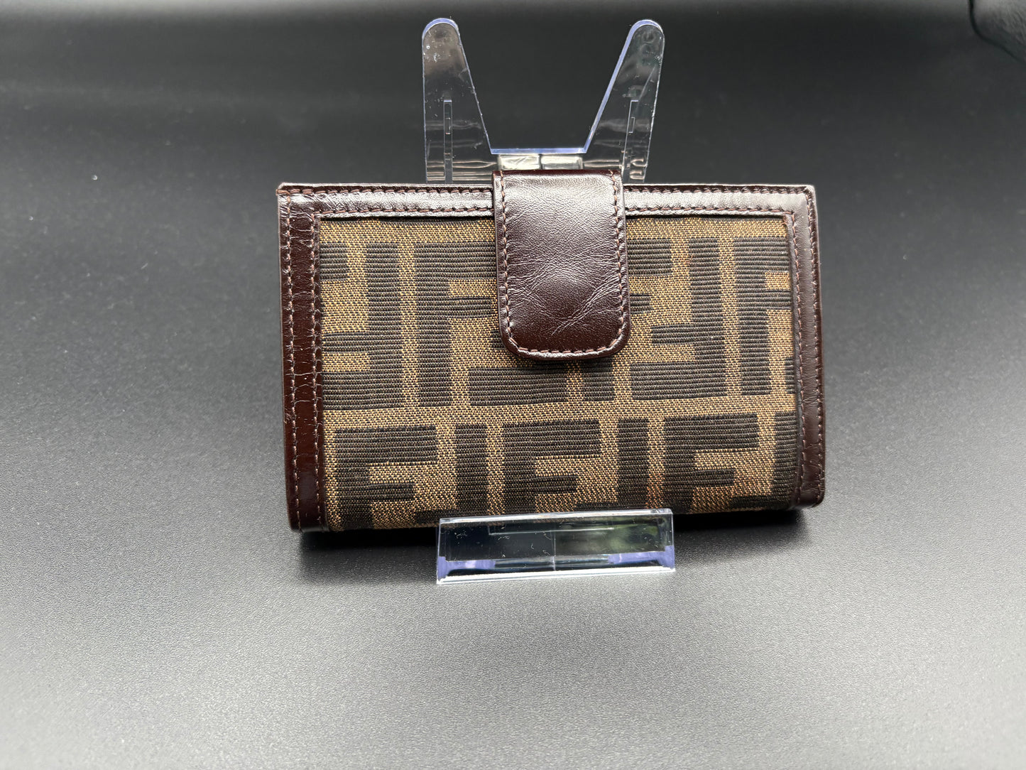 Brown Zuca Compact Wallet