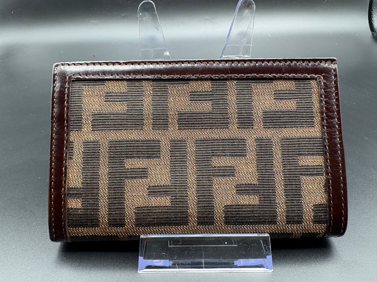 Brown Zuca Compact Wallet