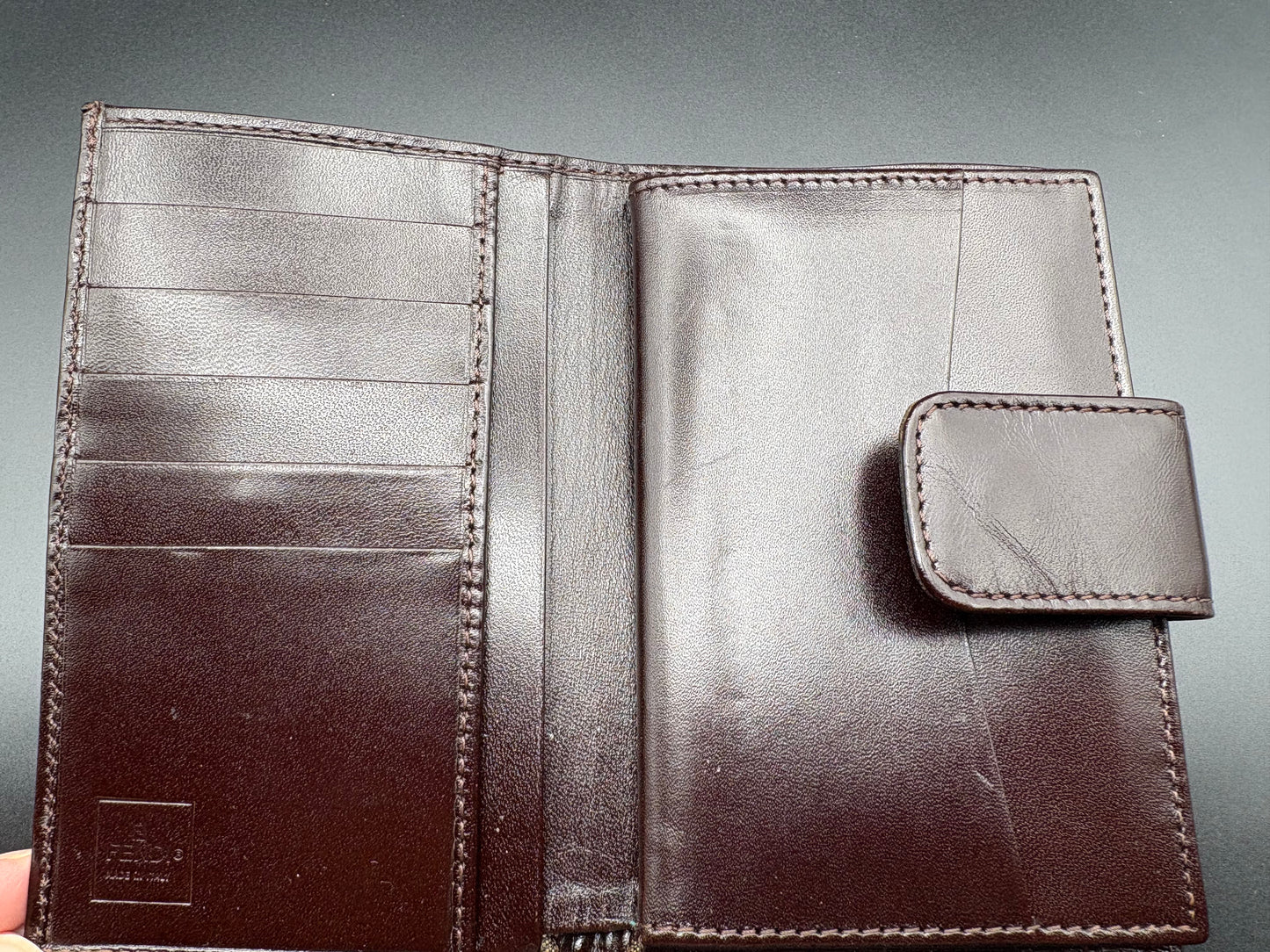 Brown Zuca Compact Wallet