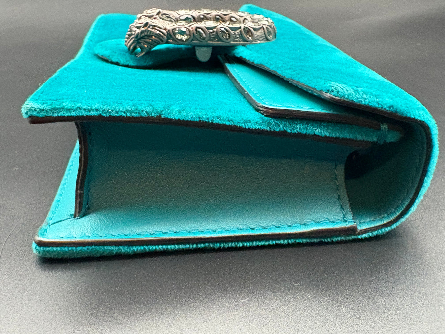 Gucci Velvet Super Mini Dionysus Shoulder Bag