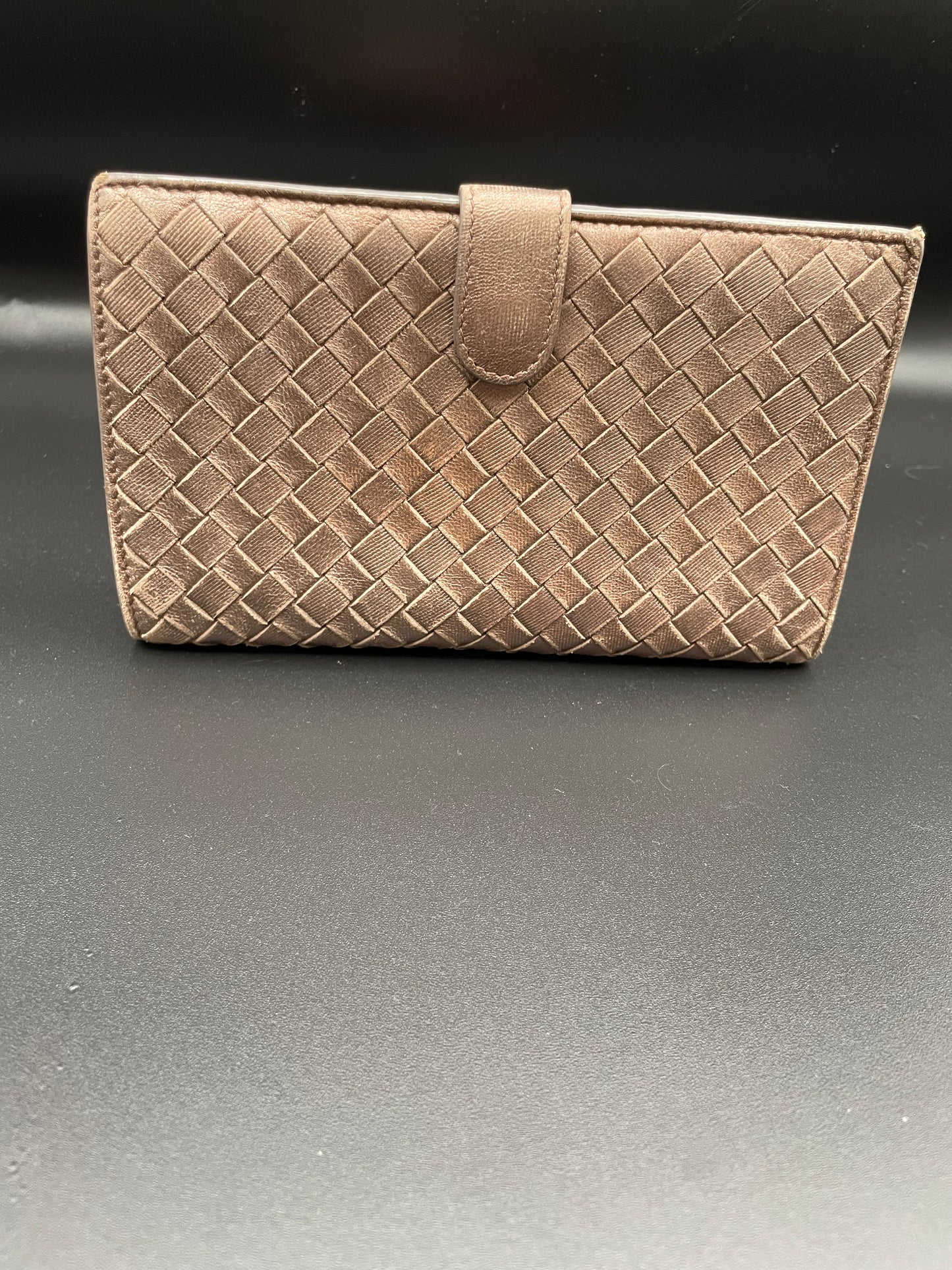 Long Wallet Bifold Intrecciato