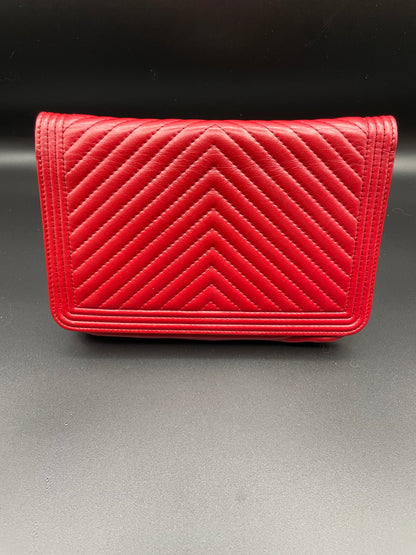 Lambskin Chevron WOC