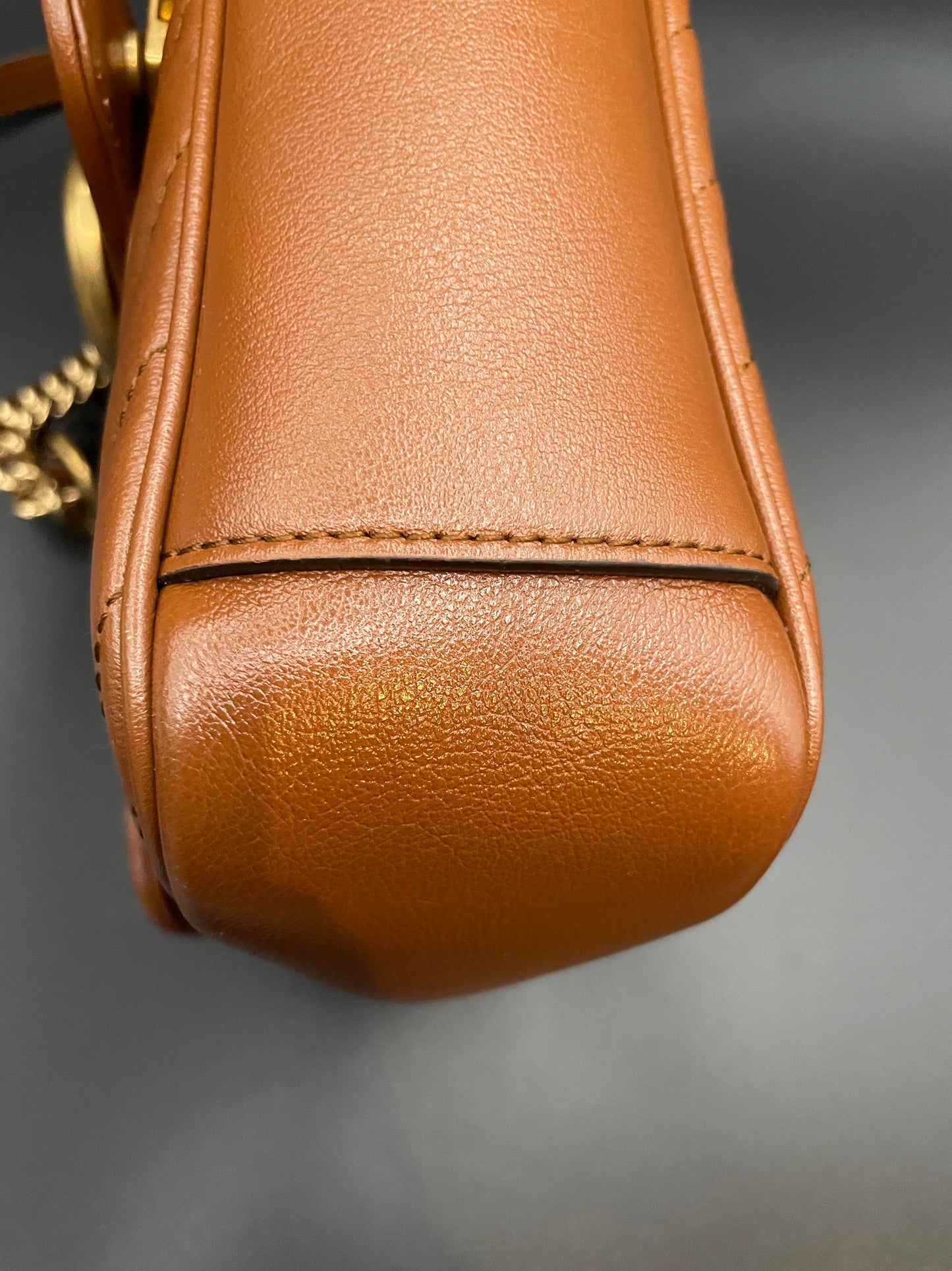 Gucci GG Marmont Flap Leather Handbag