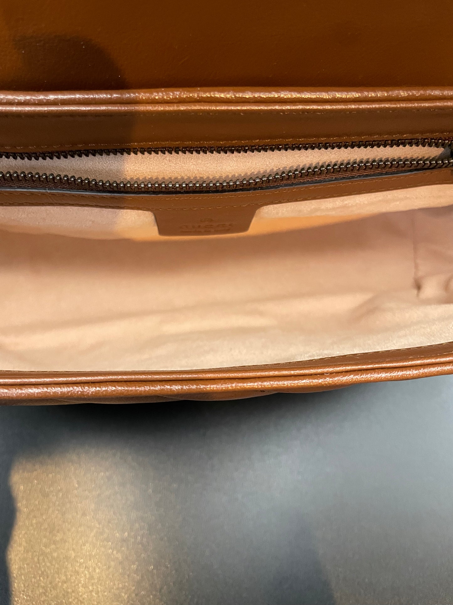 Gucci GG Marmont Flap Leather Handbag