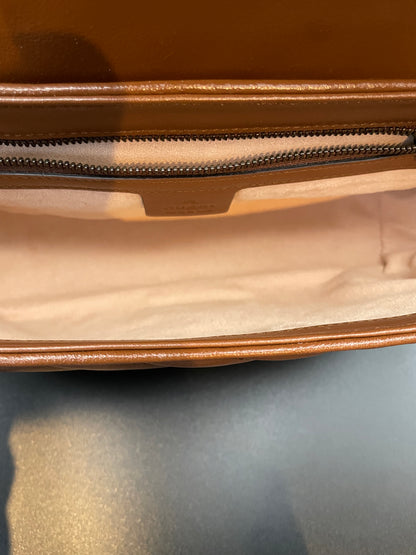 Gucci GG Marmont Flap Leather Handbag