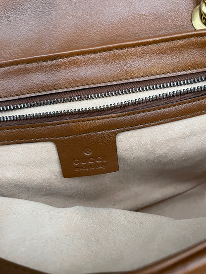 Gucci GG Marmont Flap Leather Handbag