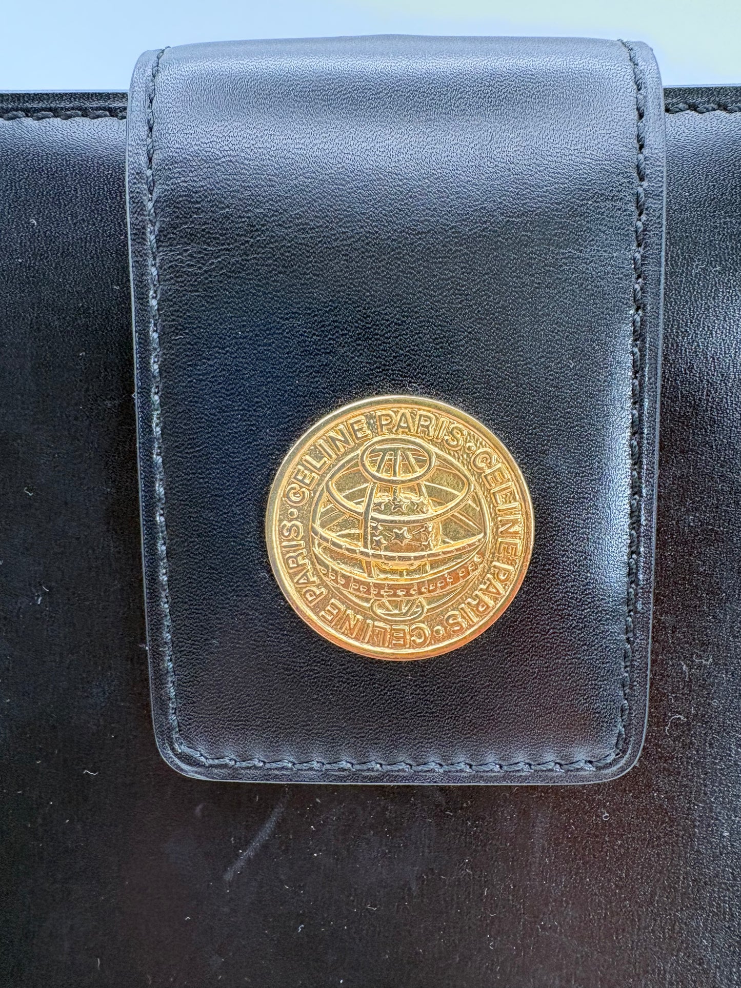 Celine Medallion Clutch