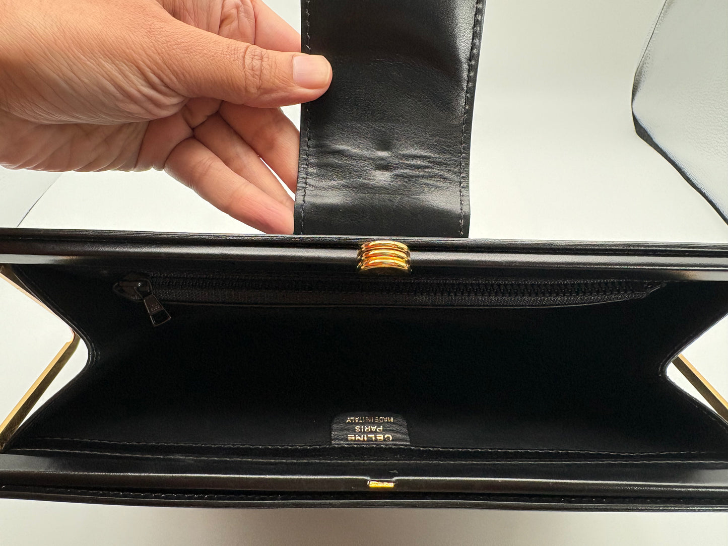 Celine Medallion Clutch