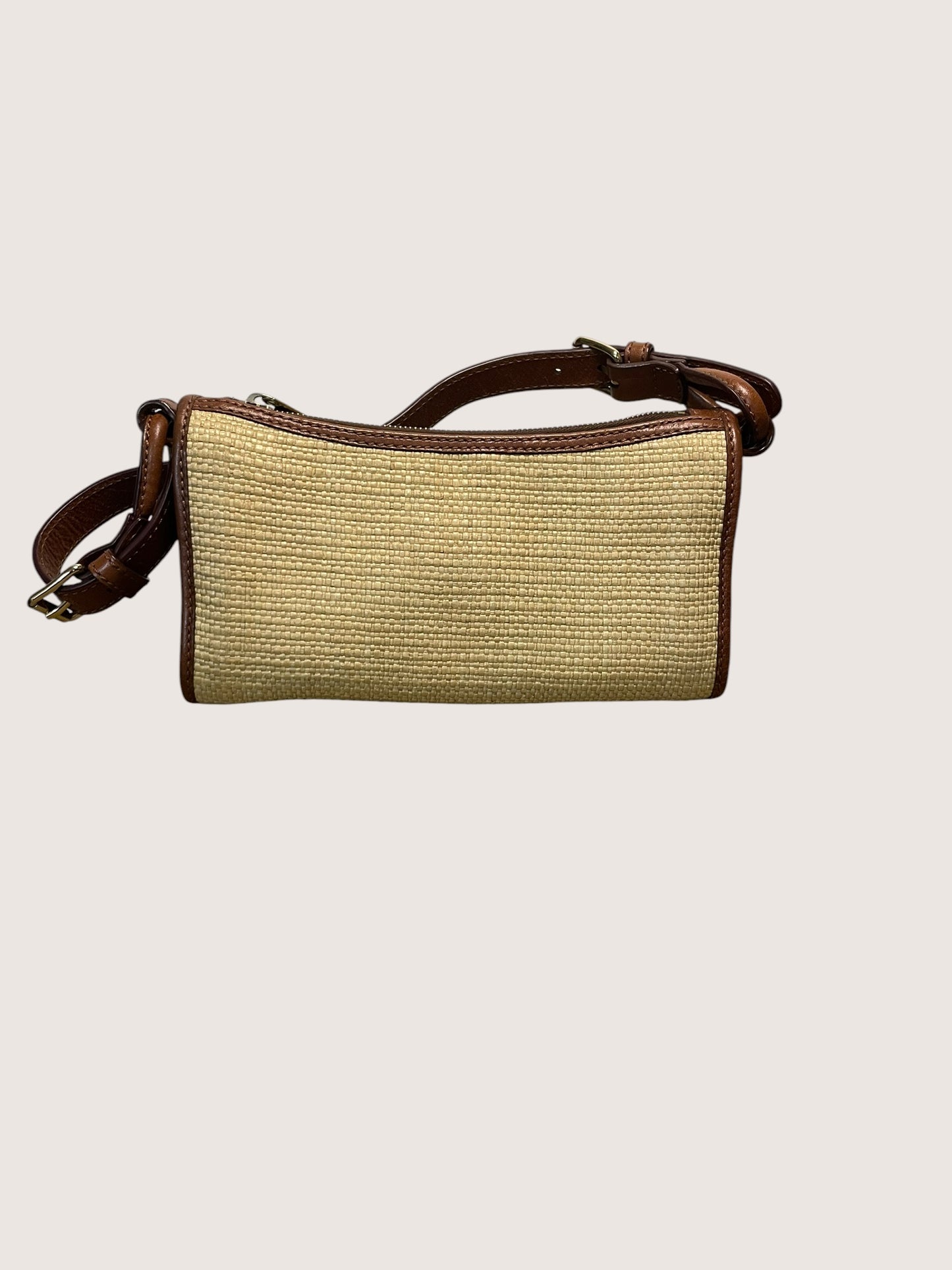 Celine Straw Shoulder Bag