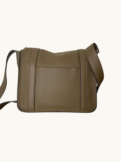 Hermes Beton Taurillon Clémence Exterior · Bleu Electrique Interior