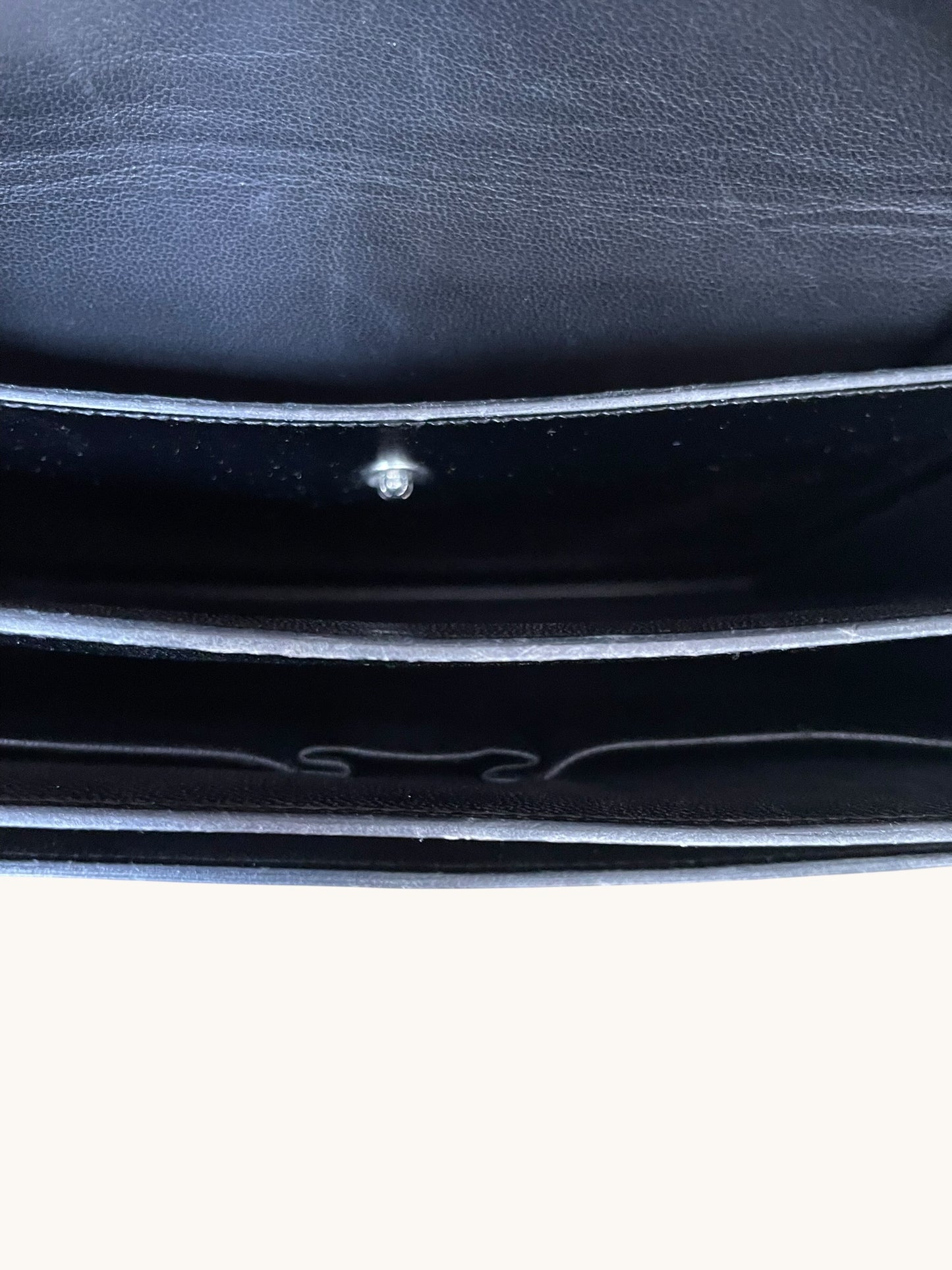 Hermes Vintage Handbag in Black Box Calf Leather