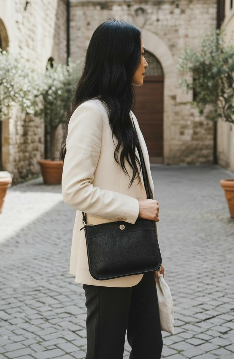 Loro Piana Milky Way Odessa Crossbody Bag
