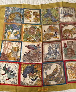 Ferragamo Square motif - Animals
